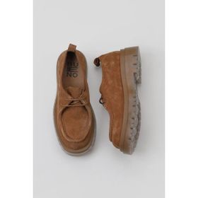 Bueno Shoes 01WV1503 Taba Açık Süet Kadın Klasik Ayakkabı
