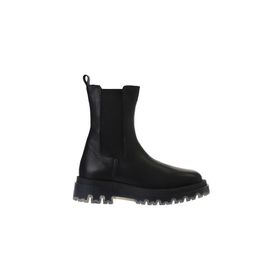 Bueno Shoes 01WV1510 Siyah Deri Kadın Bot