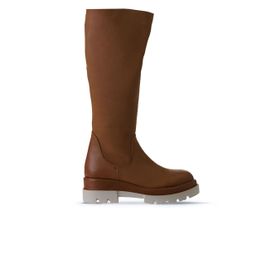 Bueno Shoes 01WV2906 Taba Deri Kadın Çizme