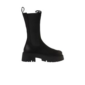 Bueno Shoes 01WV3115 Siyah Nubuk Dolgu Topuklu Kadın Bot