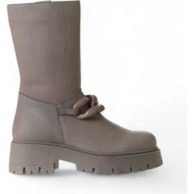 Bueno Shoes 01WV3118 Vizon Açık Deri Kadın Bot