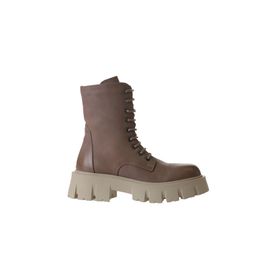 Bueno Shoes 01WV4601 Vizon Deri Dolgu Topuklu Kadın Bot