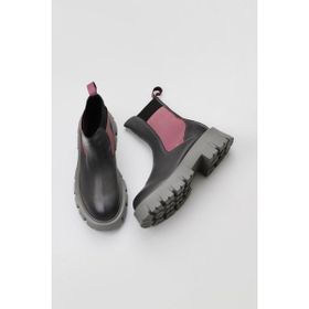 Bueno Shoes 01WV4613 Gri Multi Deri Kadın Düz Bot