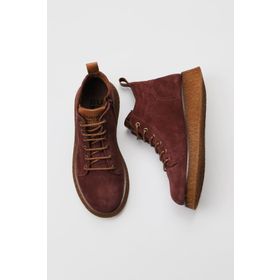 Bueno Shoes 01WV5204 Bordo Süet Kadın Bot