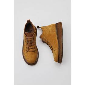 Bueno Shoes 01WV5204 Sarı Süet Kadın Bot