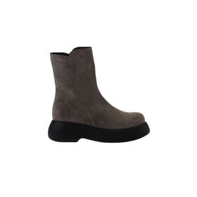Bueno Shoes 01WV5305 Vizon Süet Dolgu Topuklu Kadın Bot