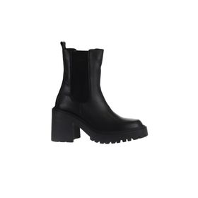 Bueno Shoes 01WV5400 Siyah Deri Kadın Topuklu Bot
