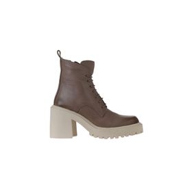 Bueno Shoes 01WV5401 Vizon Deri Kadın Topuklu Bot