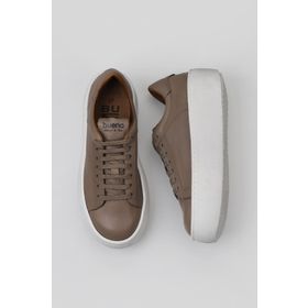 Bueno Shoes 01WV5507 Gri Deri Kadın Spor Ayakkabı