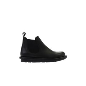 Bueno Shoes 01WV7500 Siyah Deri Kadın Bot
