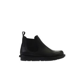 Bueno Shoes 01WV7500 Siyah Deri Kadın Bot