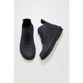 Bueno Shoes 01WV7504 Mavi Nubuk Kadın Bot