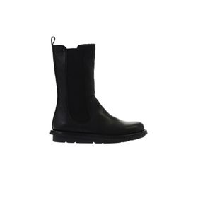 Bueno Shoes 01WV7506 Siyah Deri Kadın Bot