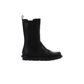 Bueno Shoes 01WV7506 Siyah Deri Kadın Bot
