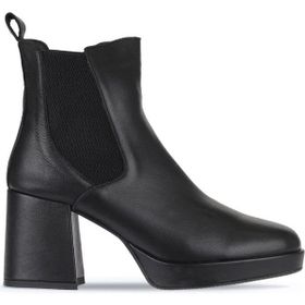 Bueno Shoes 01WV8100 Siyah Topuklu Kadın Bot