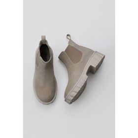 Bueno Shoes 01WV9002 Süet Dolgu Topuklu Bej Kadın Bot