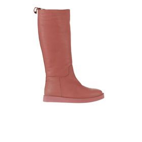 Bueno Shoes 01WV9705 Pembe Deri Kadın Düz Çizme