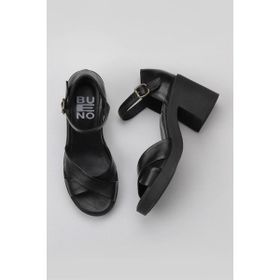 Bueno Shoes 01WY12501 Siyah Kadın Sandalet