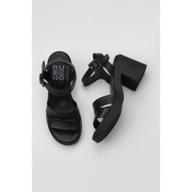 Bueno Shoes 01WY12506 Siyah Kadın Sandalet