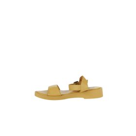 Bueno Shoes 01WY2900 Sarı Deri Kadın Sandalet
