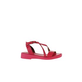 Bueno Shoes 01WY2915 Fuşya Deri Kadın Düz Sandalet
