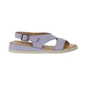 Bueno Shoes 01WY5102 Lila Nubuk Kadın Düz Sandalet