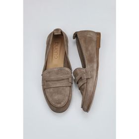 Bueno Shoes 01WY6000 Vizon Süet Kadın Loafer