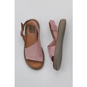 Bueno Shoes 01WY6609 Gül Kurusu Deri Kadın Sandalet