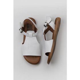 Bueno Shoes 01WY8813 Beyaz Deri Kadın Sandalet
