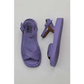 Bueno Shoes 01WY9102 Lila Deri Kadın Düz Sandalet