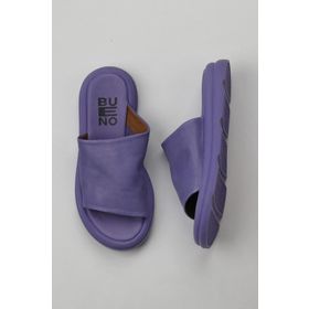 Bueno Shoes 01WY9400 Lila Deri Kadın Düz Terlik