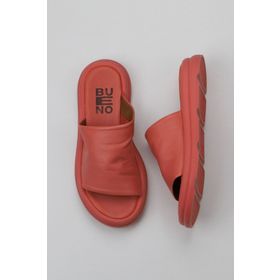 Bueno Shoes 01WY9400 Mercan Deri Kadın Düz Terlik