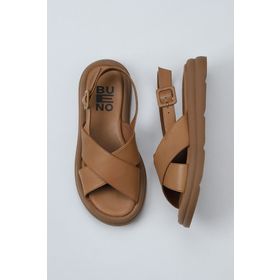 Bueno Shoes 01WY9403 Taba Kadın Sandalet