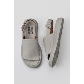 Bueno Shoes 01WY9410 Ekru Deri Kadın Sandalet