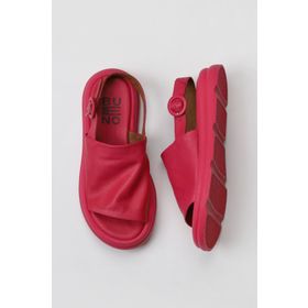 Bueno Shoes 01WY9410 Fuşya Deri Kadın Sandalet