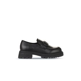 Bueno Shoes 01WZ1404 Siyah Deri Kadın Loafer
