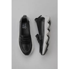 Bueno Shoes 01WZ2801 Siyah Deri Kadın Günlük Ayakkabı