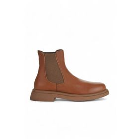 Bueno Shoes 01WZ4007 Taba Düz Deri Kadın Bot