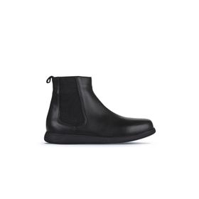 Bueno Shoes 01WZ4204 Siyah Deri Kadın Düz Bot