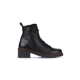 Bueno Shoes 01WZ4400 Siyah Deri Kadın Bot