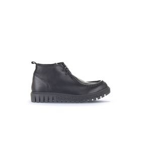 Bueno Shoes 01WZ5206 Siyah Deri Kadın Düz Bot