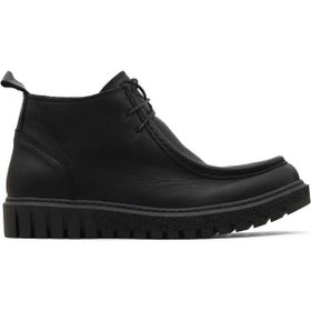 Bueno Shoes 01WZ5206 Siyah Deri Kadın Düz Bot
