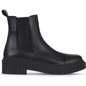 Bueno Shoes 01WZ6306 Siyah Deri Kadın Topuklu Bot