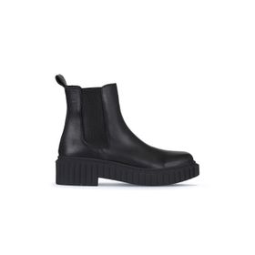 Bueno Shoes 01WZ6306 Siyah Deri Kadın Topuklu Bot