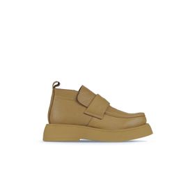 Bueno Shoes 01WZ6402 Tarçın Deri Kadın Düz Bot