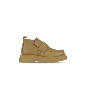 Bueno Shoes 01WZ6402 Tarçın Deri Kadın Düz Bot