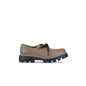 Bueno Shoes 01WZ6502 Gri Deri Kadın Klasik Ayakkabı
