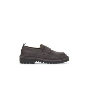 Bueno Shoes 01WZ6703 Gri Süet Kadın Loafer