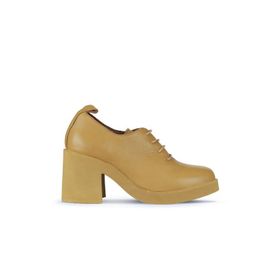 Bueno Shoes 01WZ7101 Tarçın Deri Kadın Topuklu Ayakkabı