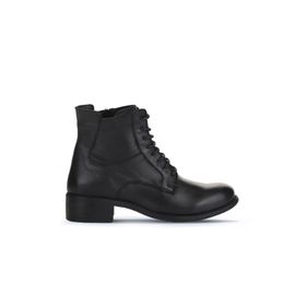 Bueno Shoes 01WZ7405 Siyah Deri Kadın Topuklu Bot